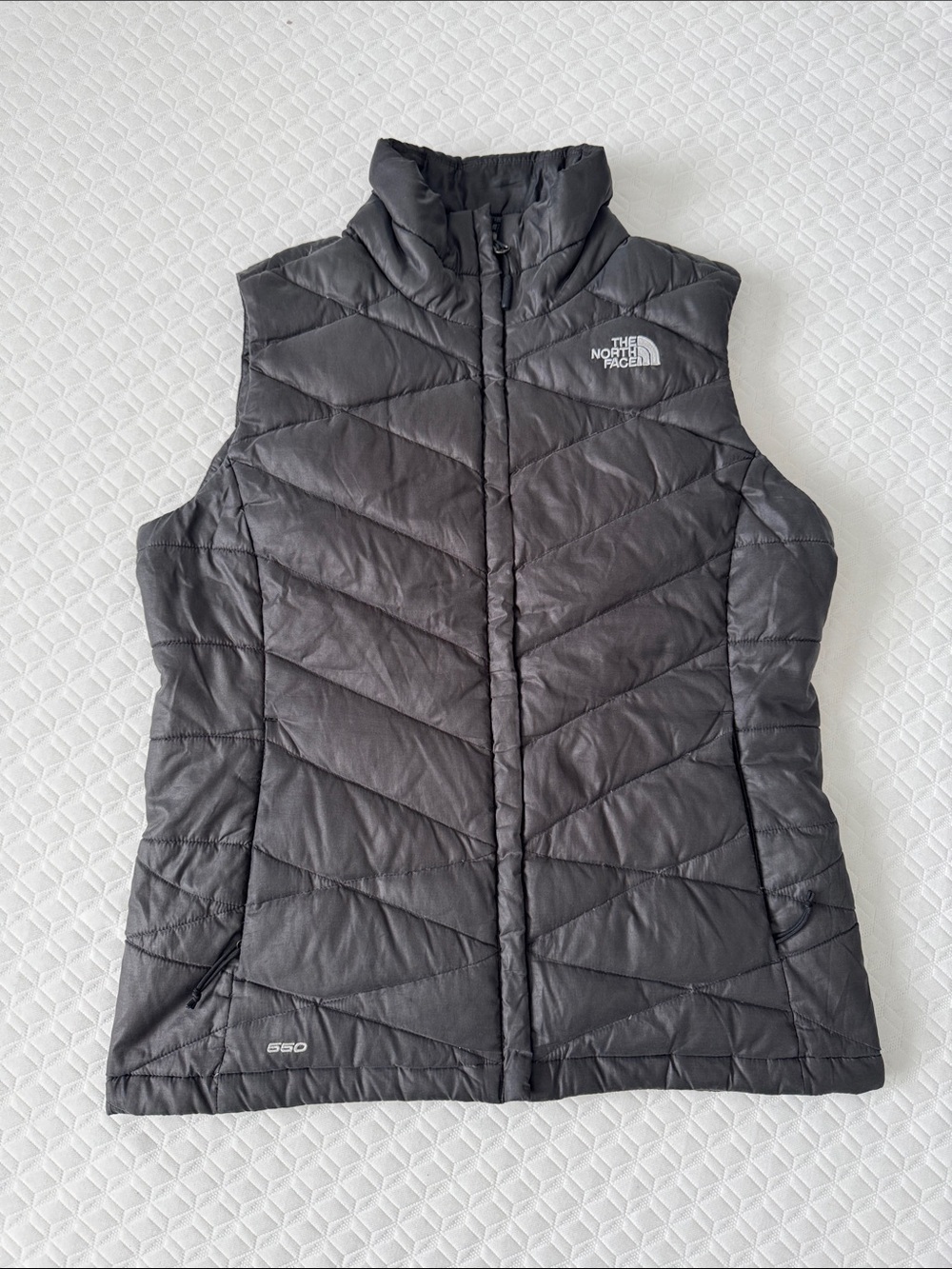 The North Face Women's Black Quilted Goose Down Vest